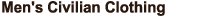 mens civilian clothing